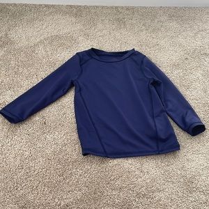 Swim rash guard cat and Jack size 2T Navy Blue